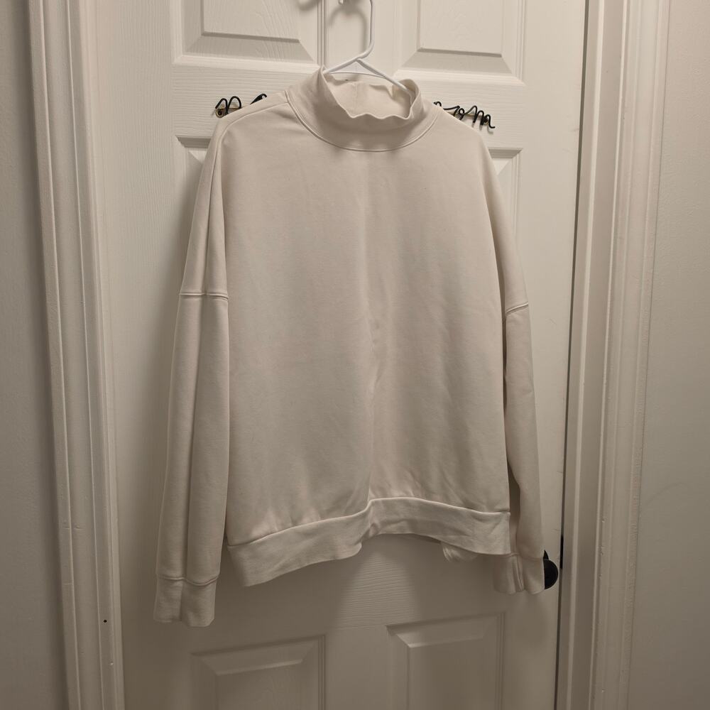 Fabletics 2X Women's Mock Neck Sweatshirt